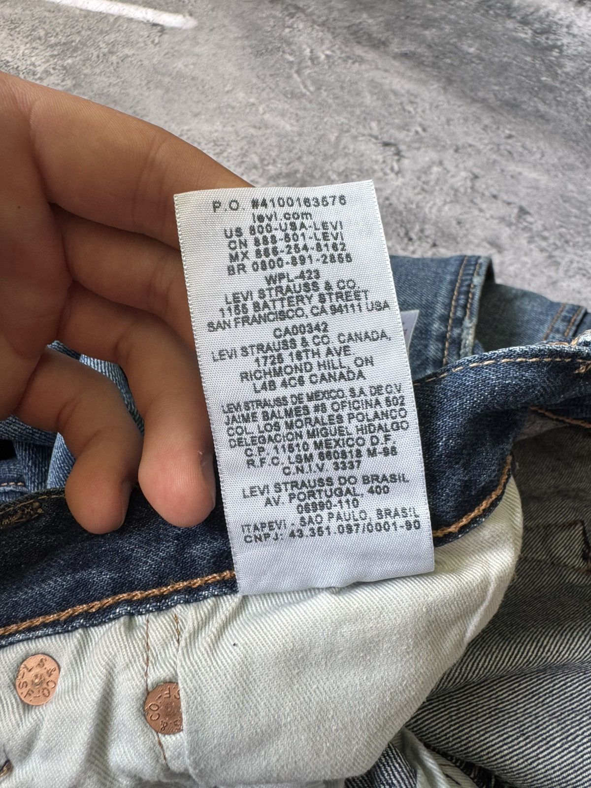 Levi's × Vintage Levis 501 Vintage Denim Jeans Size W34 L30 Size US 34 / EU 50 - 13 Thumbnail