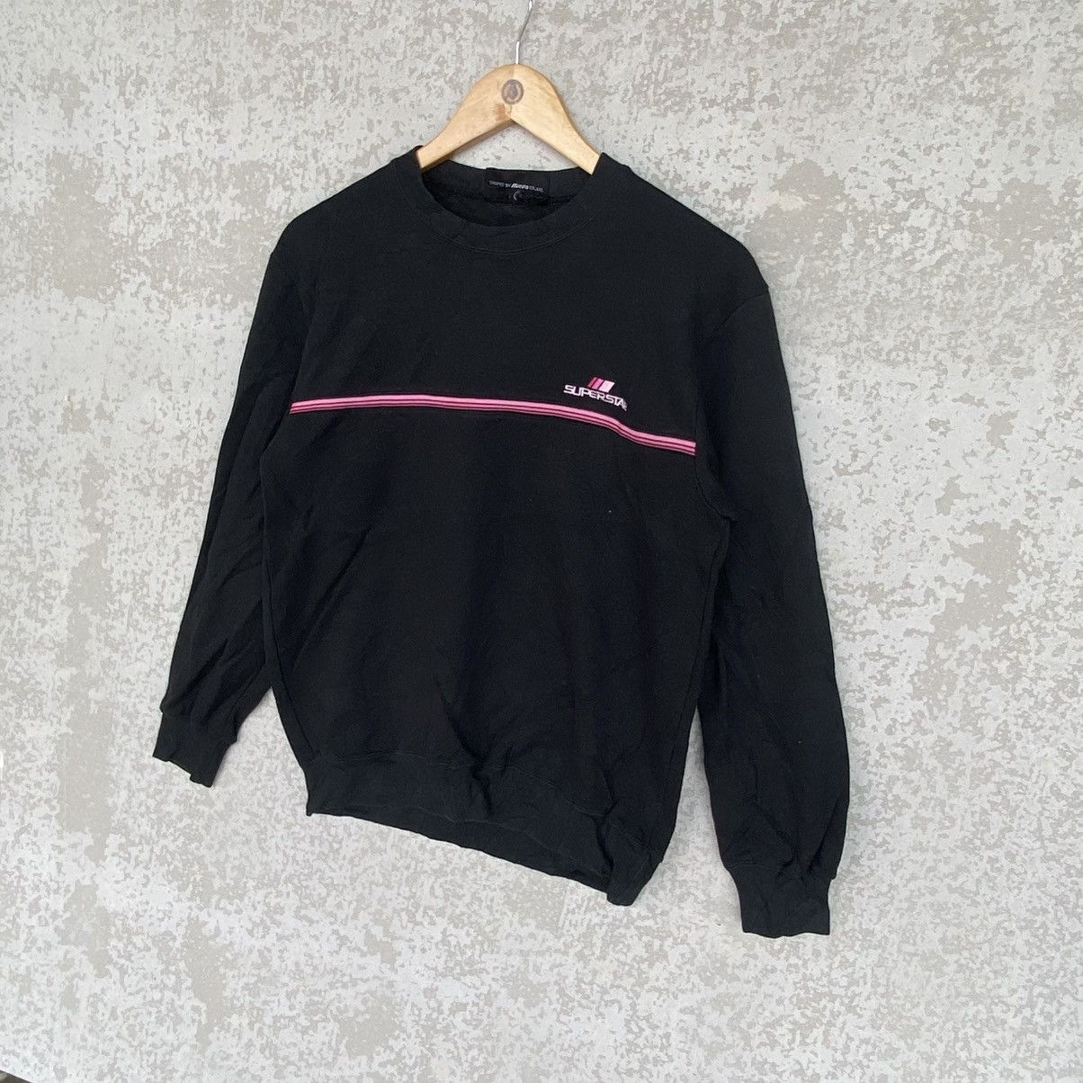 Other Vintage Superstars by Mizuno Crewneck Sweatshirt Black Size US M / EU 48-50 / 2 - 2 Thumbnail