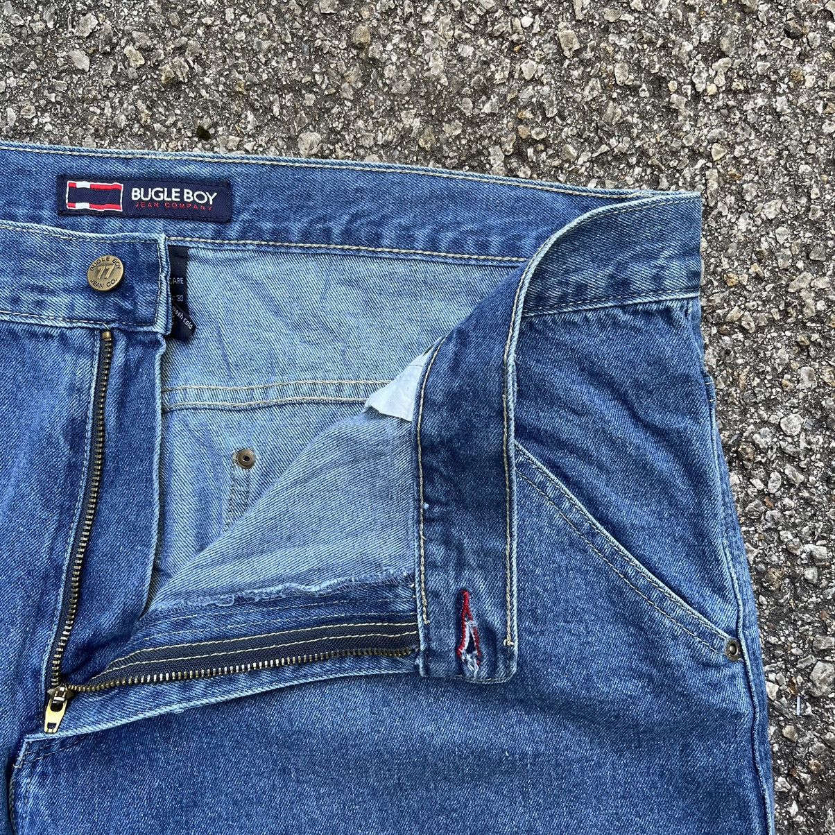 Bugle Boy VINTAGE Y2K BUGLE BOY BAGGY CARPENTER DENIM JEANS Size US 40 / EU 56 - 7 Thumbnail