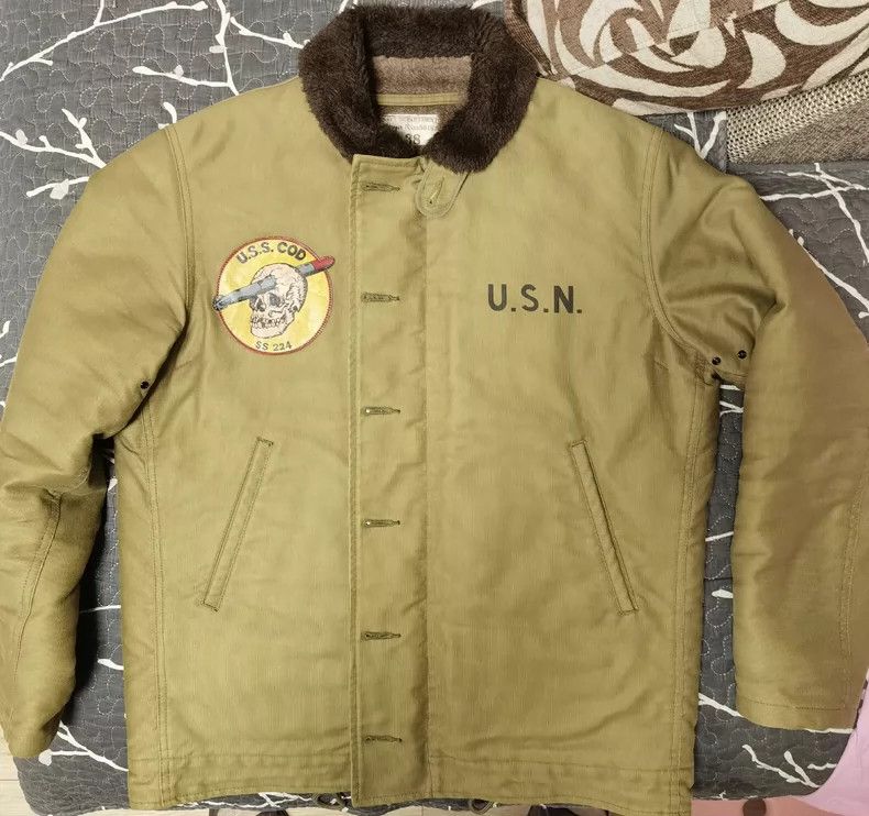 The Real McCoy's The Real McCoy's N-1 USN Jacket- DMC Size US M / EU 48-50 / 2 - 1 Thumbnail