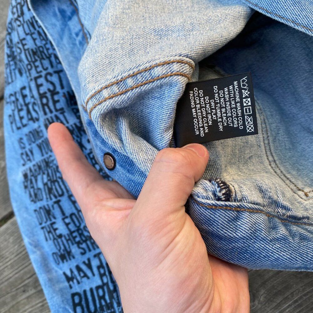 Cult Of Individuality × Vintage RARE Cult of Individuality Studded Denim Jacket 'Naughty Ty Size US L / EU 52-54 / 3 - 8 Thumbnail