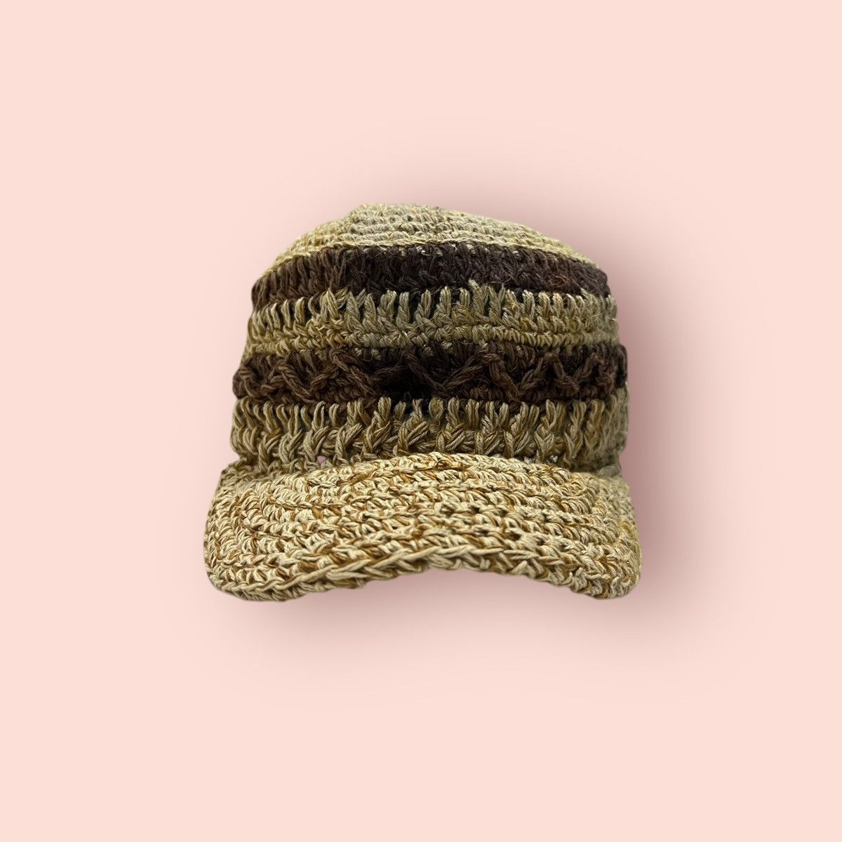 Global Work × Japanese Brand × Vintage VINTAGE GLOBAL WORK COTTON LINEN STRAW HAT Size ONE SIZE - 12 Thumbnail