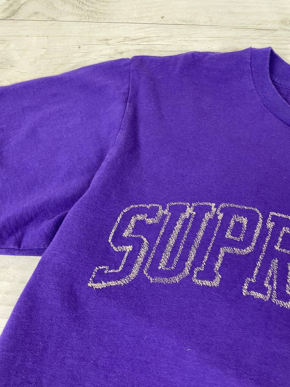 Supreme Supreme Sketch Embroidered Big Logo T Shirt Size US M / EU 48-50 / 2 - 6 Thumbnail