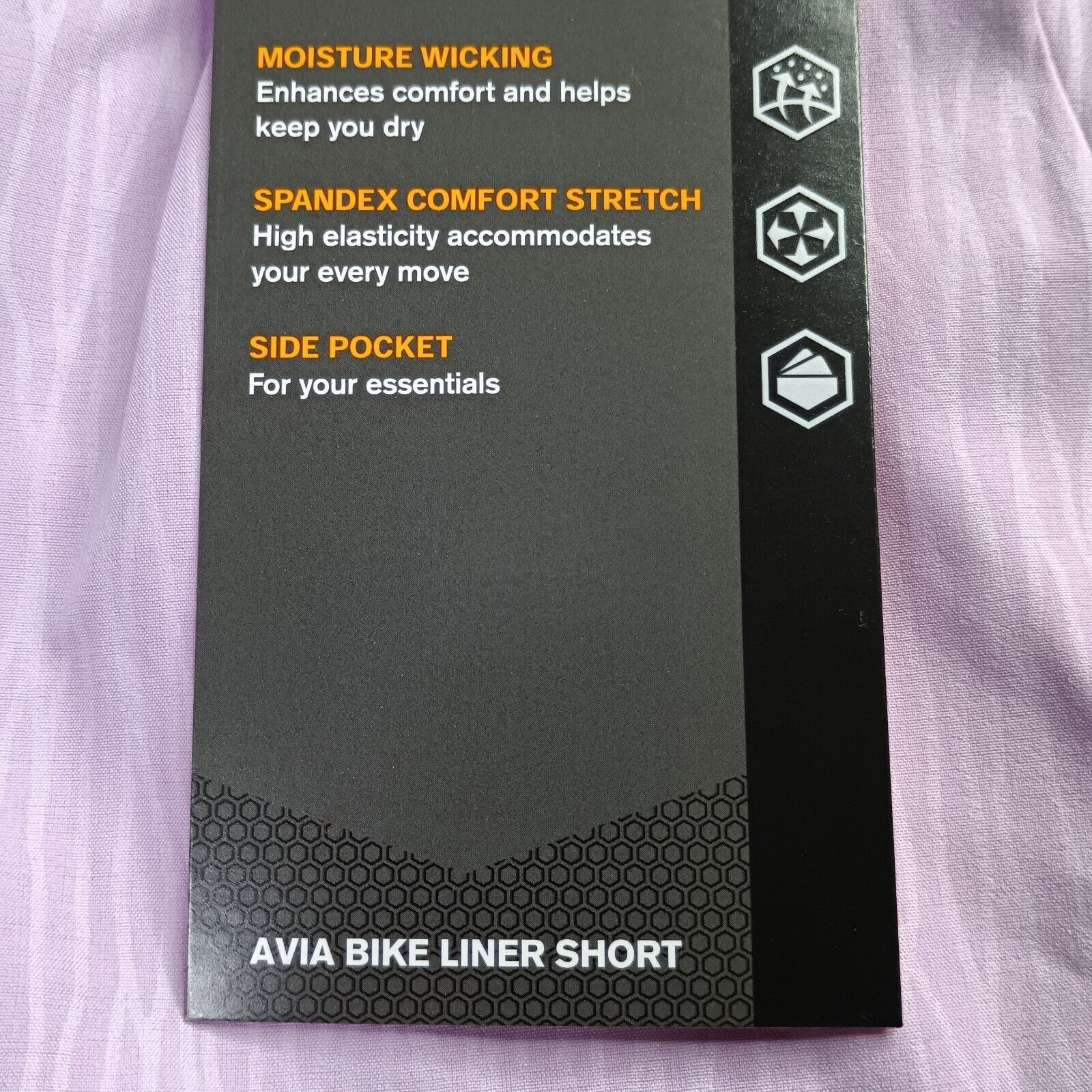 Avia Avia Running Shorts Bike Liner Women's Size 2XL (20) Purple Size 42" / US 20 - 4 Thumbnail