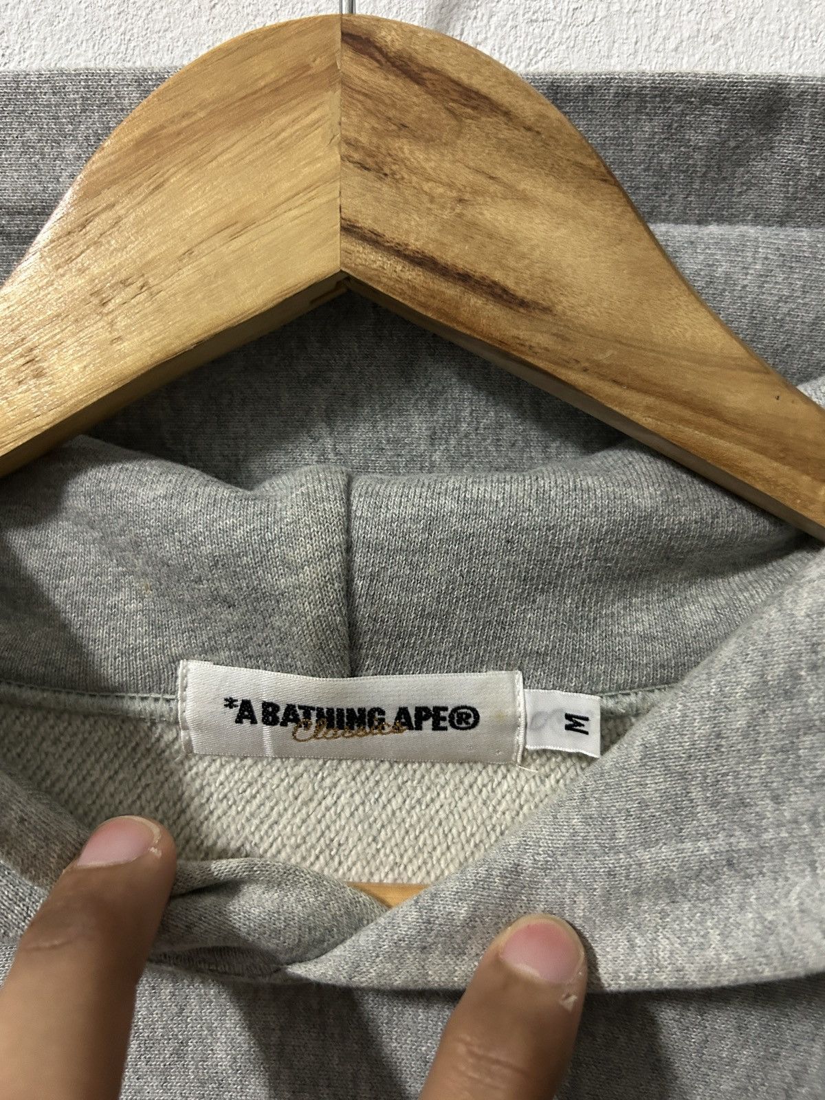 Bape Vintage Bape Bathing Ape spell out hoodie nigo era Size US M / EU 48-50 / 2 - 5 Thumbnail