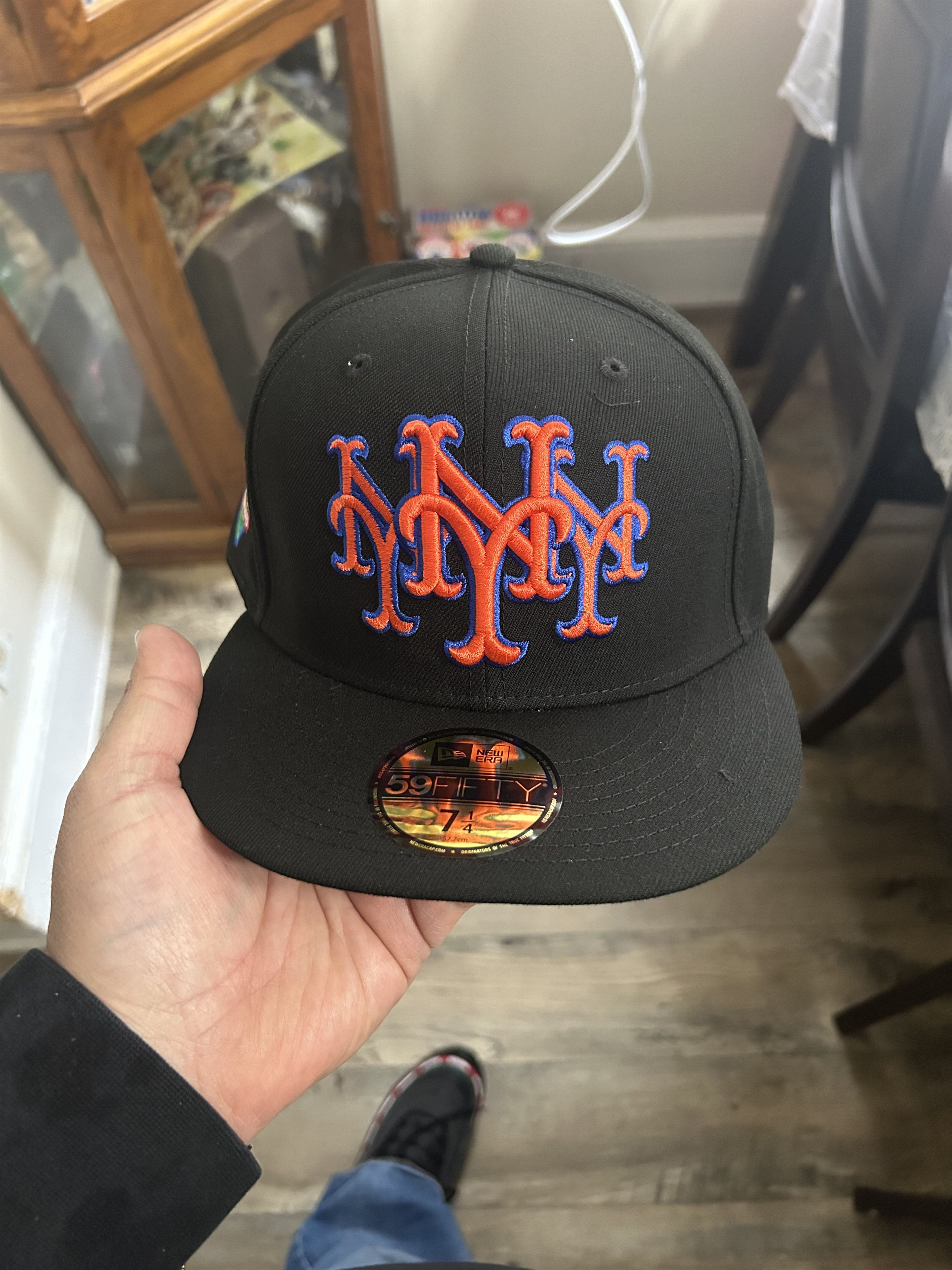New Era John Geiger “Misplaced series” new era fitted size 7 1/4 Size ONE SIZE - 5 Thumbnail
