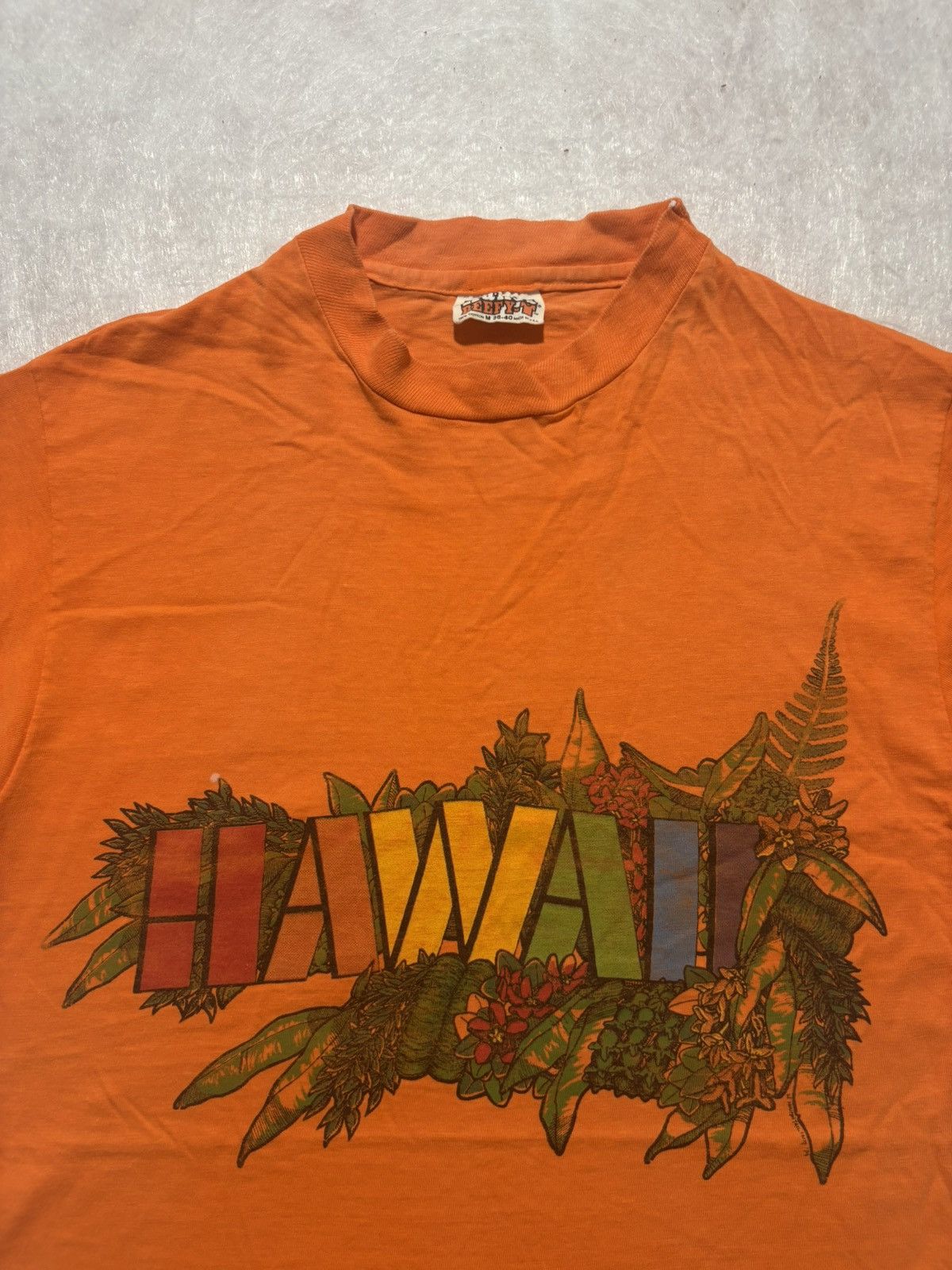 Vintage Vintage 70’s Hawaii Tshirt Size US M / EU 48-50 / 2 - 2 Thumbnail