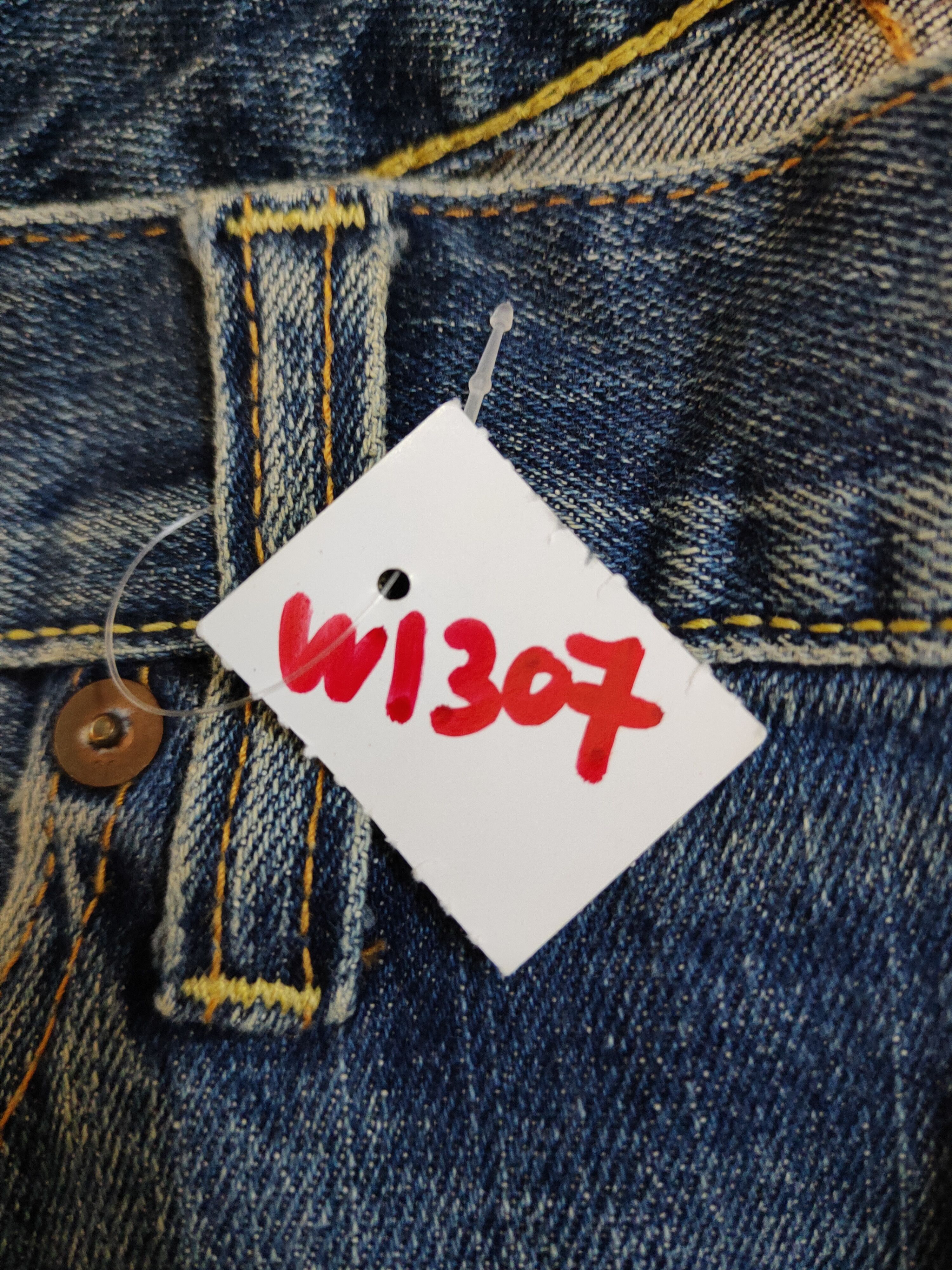Japanese Brand Uniqlo Blue Distressed Ripped Jeans #W1307 Size US 33 - 13 Thumbnail