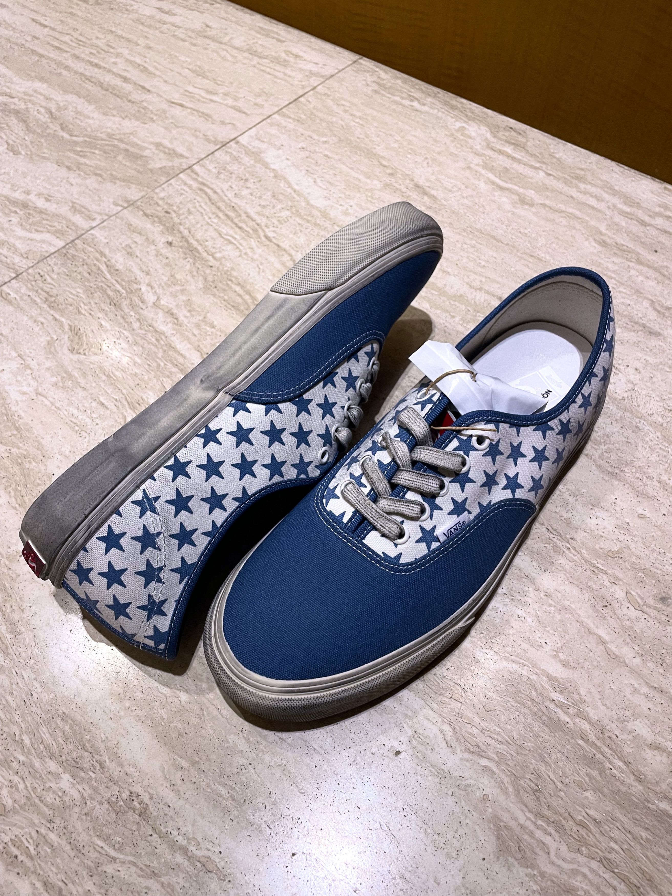 BIANCA CHANDON × Vans FINAL DROP NEW STAR PRINTED VANS AUTHENTIC SKATE SNEAKERS Size US 12 / EU 45 - 10 Thumbnail