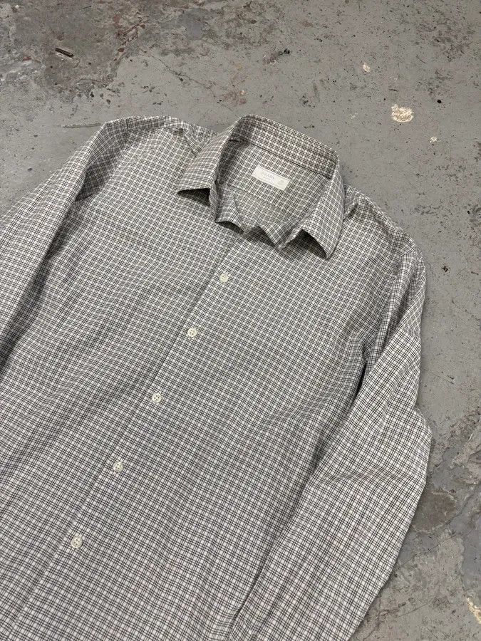 Designer × Prada × Vintage SS2011 Prada Grey Checkered Shirt Size US M / EU 48-50 / 2 - 5 Thumbnail