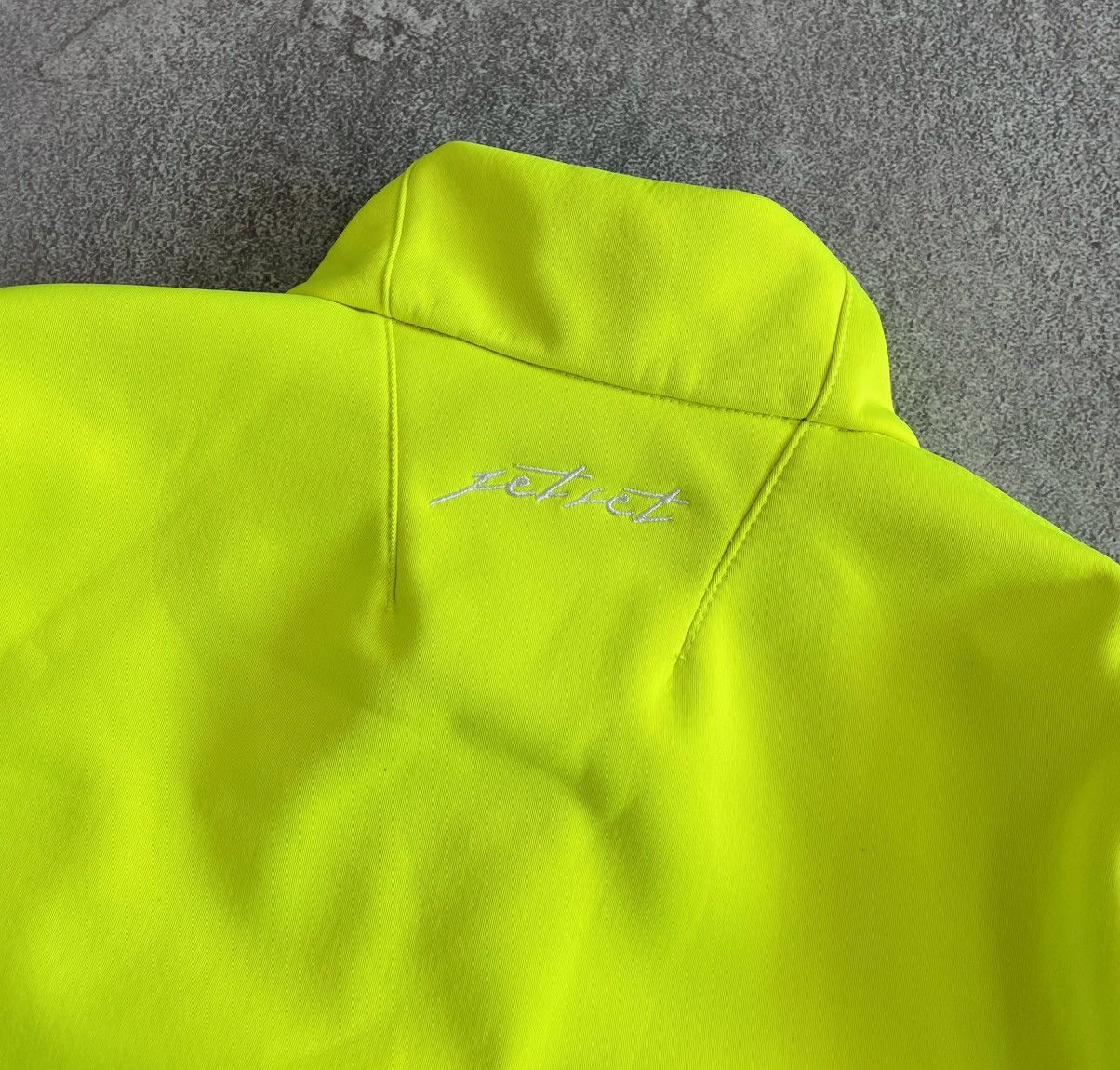 JET SET Women Green SoftShell Jacket Size 2 ( M ) Outdoor