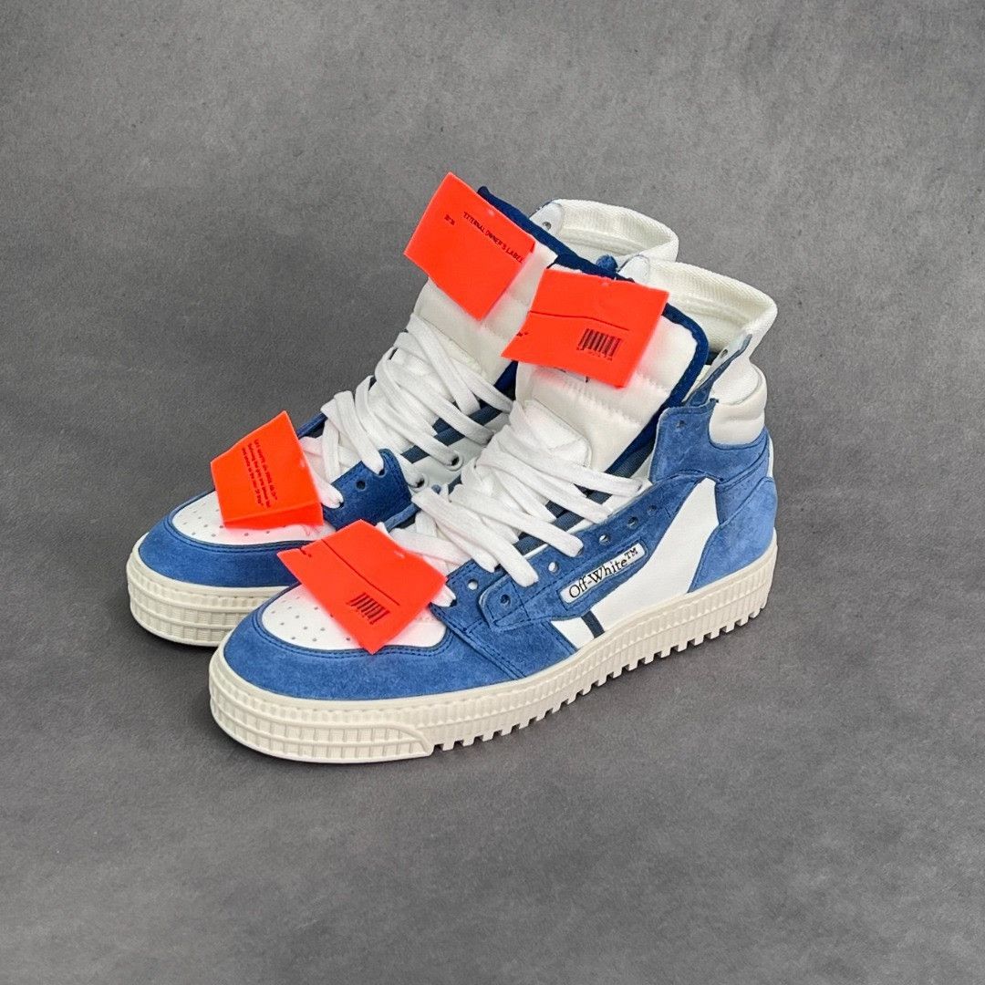 Off-White Off-White Casual White Hitop Sneakers 7 Men Size US 7 / EU 40 - 1 Thumbnail