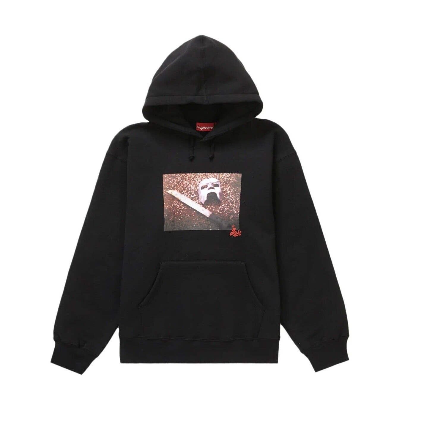 Supreme Supreme Mf Doom Black Hoodie Size Medium Mens In hand! Size US M / EU 48-50 / 2 - 1 Thumbnail
