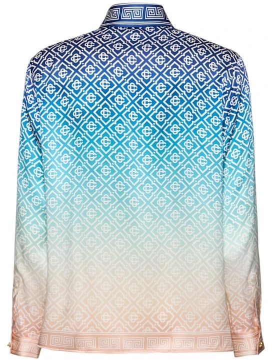 Casablanca o1lsvrm0425 Silk Shirt in Multicolor Size US M / EU 48-50 / 2 - 4 Thumbnail