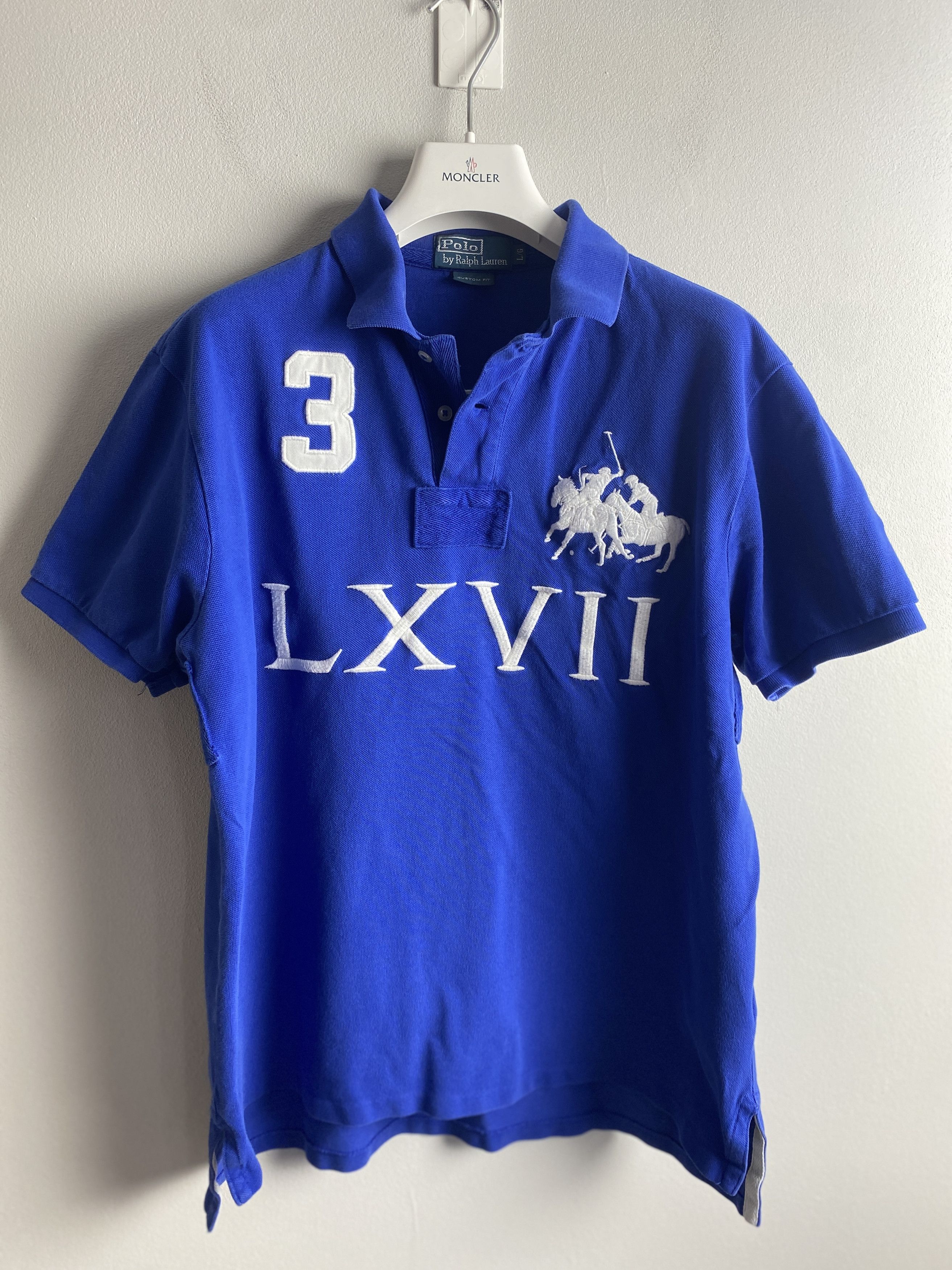Polo Ralph Lauren Polo Ralph Lauren LXVII 3 big pony polo t-shirt tee Size US L / EU 52-54 / 3 - 1 Thumbnail