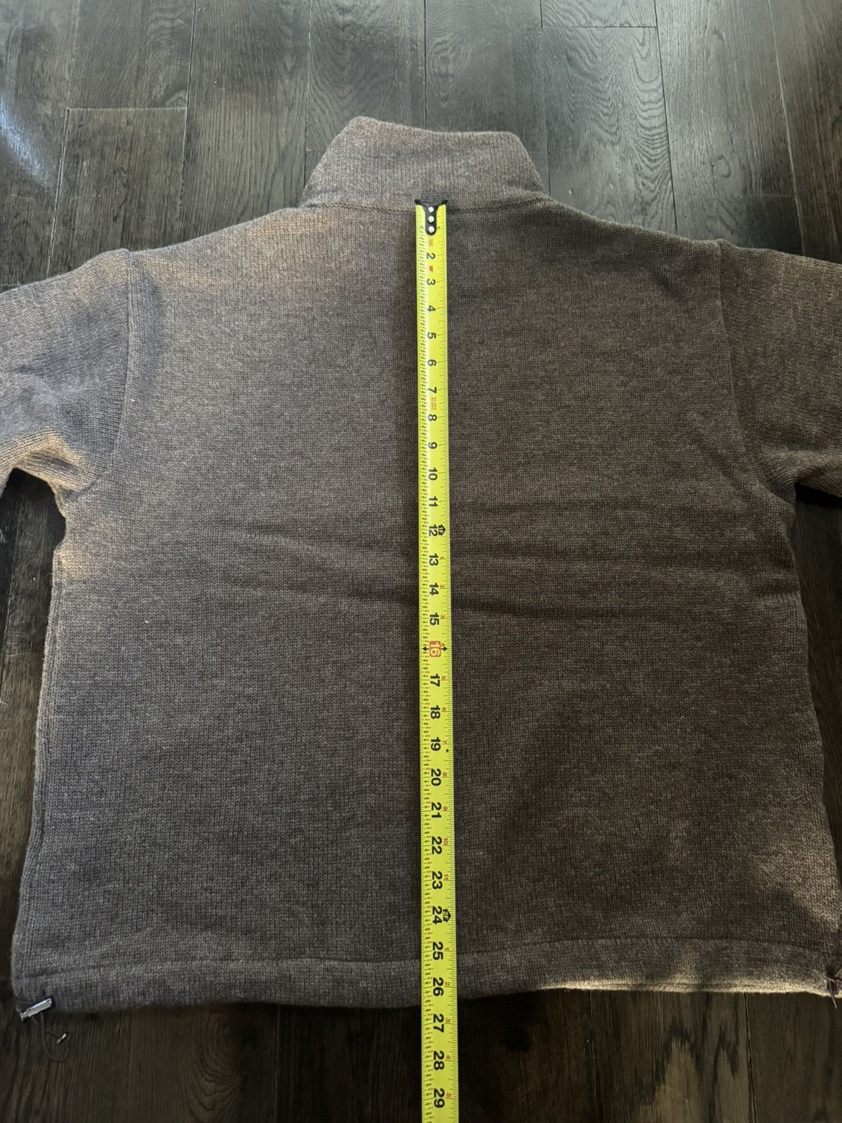 Kapital 5G Shetland Wool Half Zip Anorak Moca Size US L / EU 52-54 / 3 - 9 Thumbnail