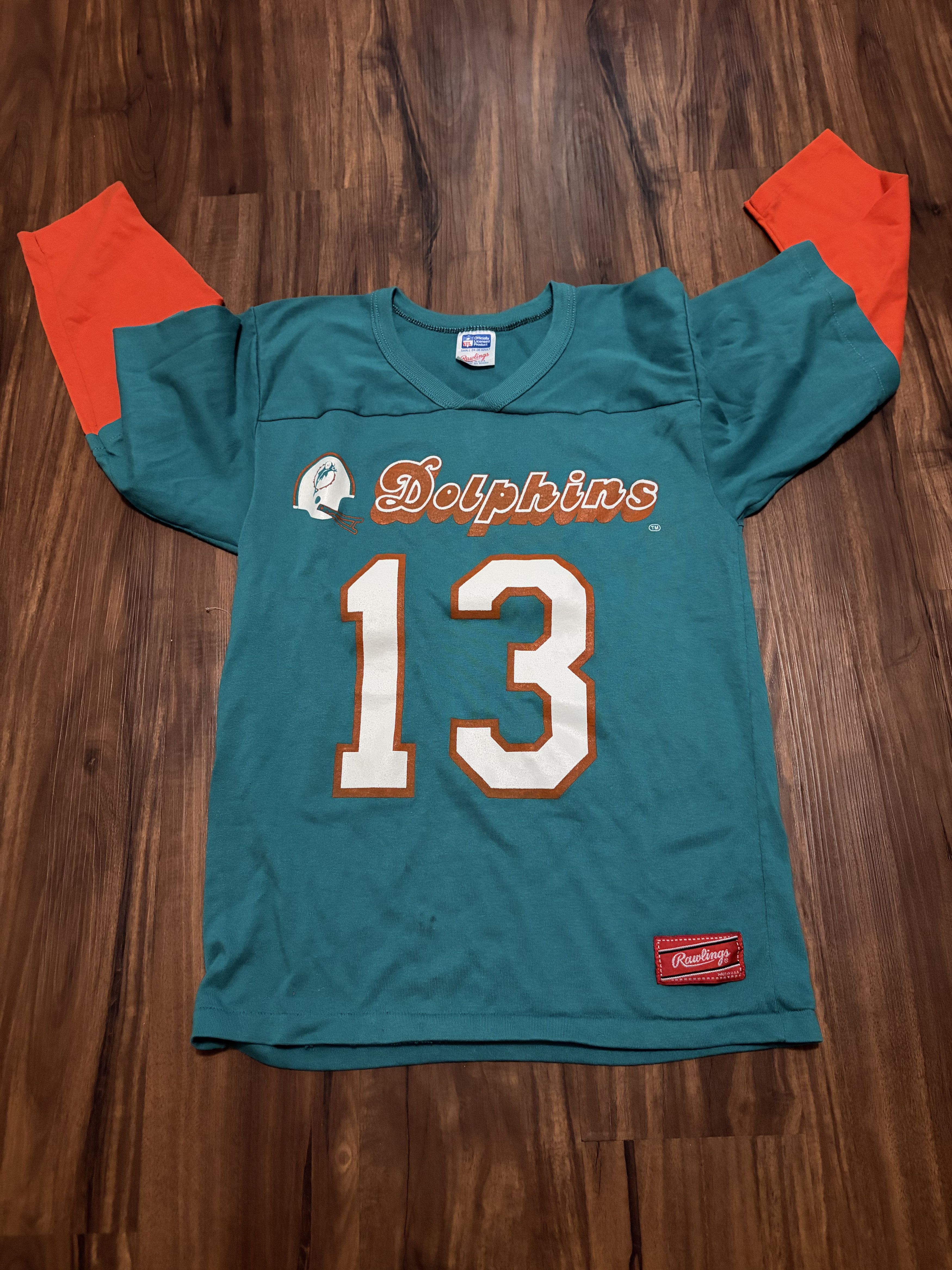 Other Vintage 80's Rawlings NFL Miami Dolphins Dan Marino Shirt Size US S / EU 44-46 / 1 - 1 Thumbnail