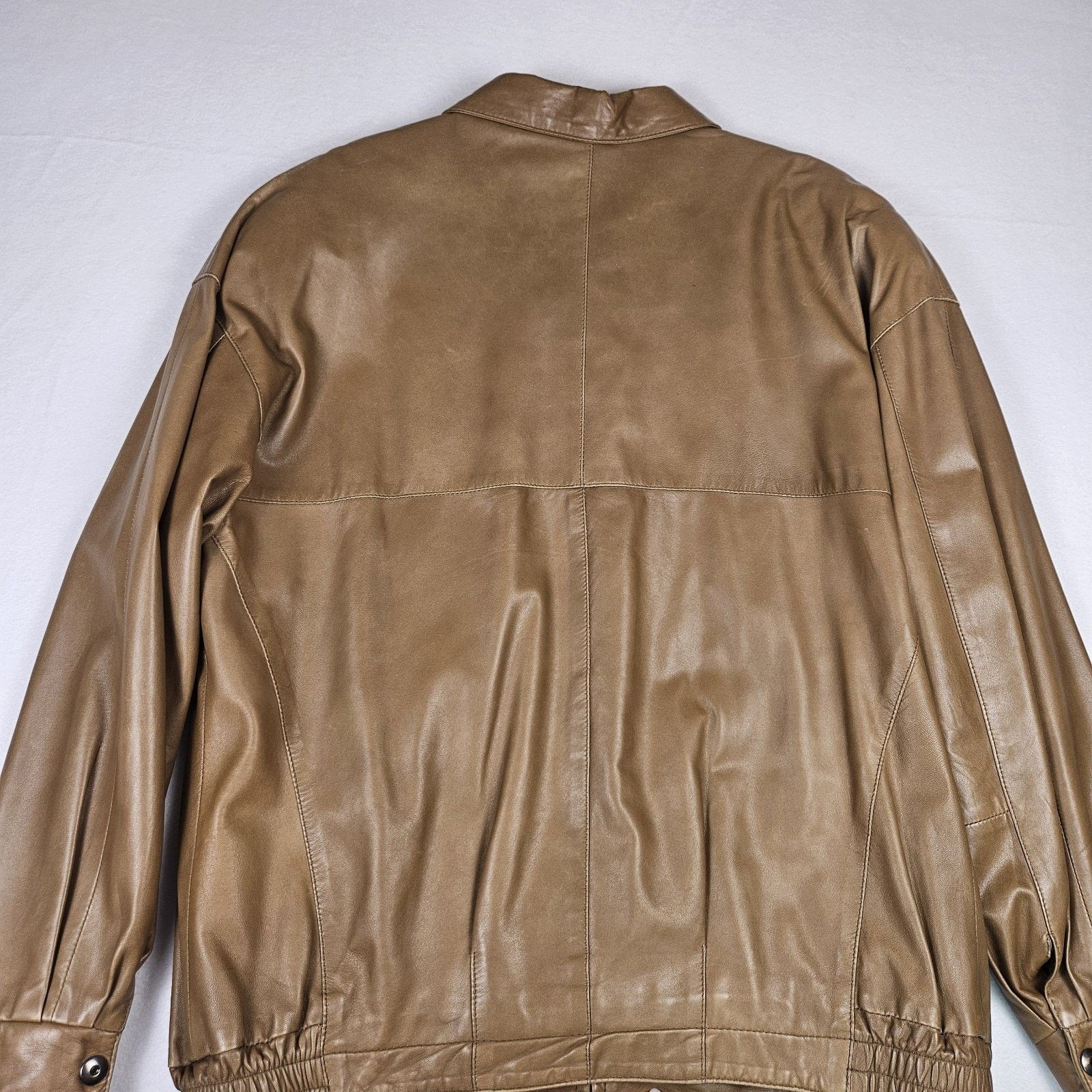Remy Remy Leather Bomber Jacket Size US M / EU 48-50 / 2 - 14 Thumbnail