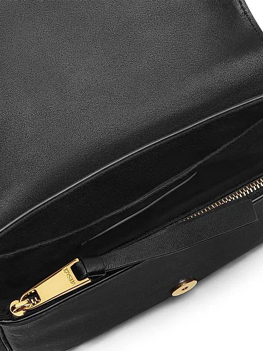Versace os11x0326 Size: OS / Tag Mini Leather Shoulder Bag in Black Size ONE SIZE - 3 Thumbnail