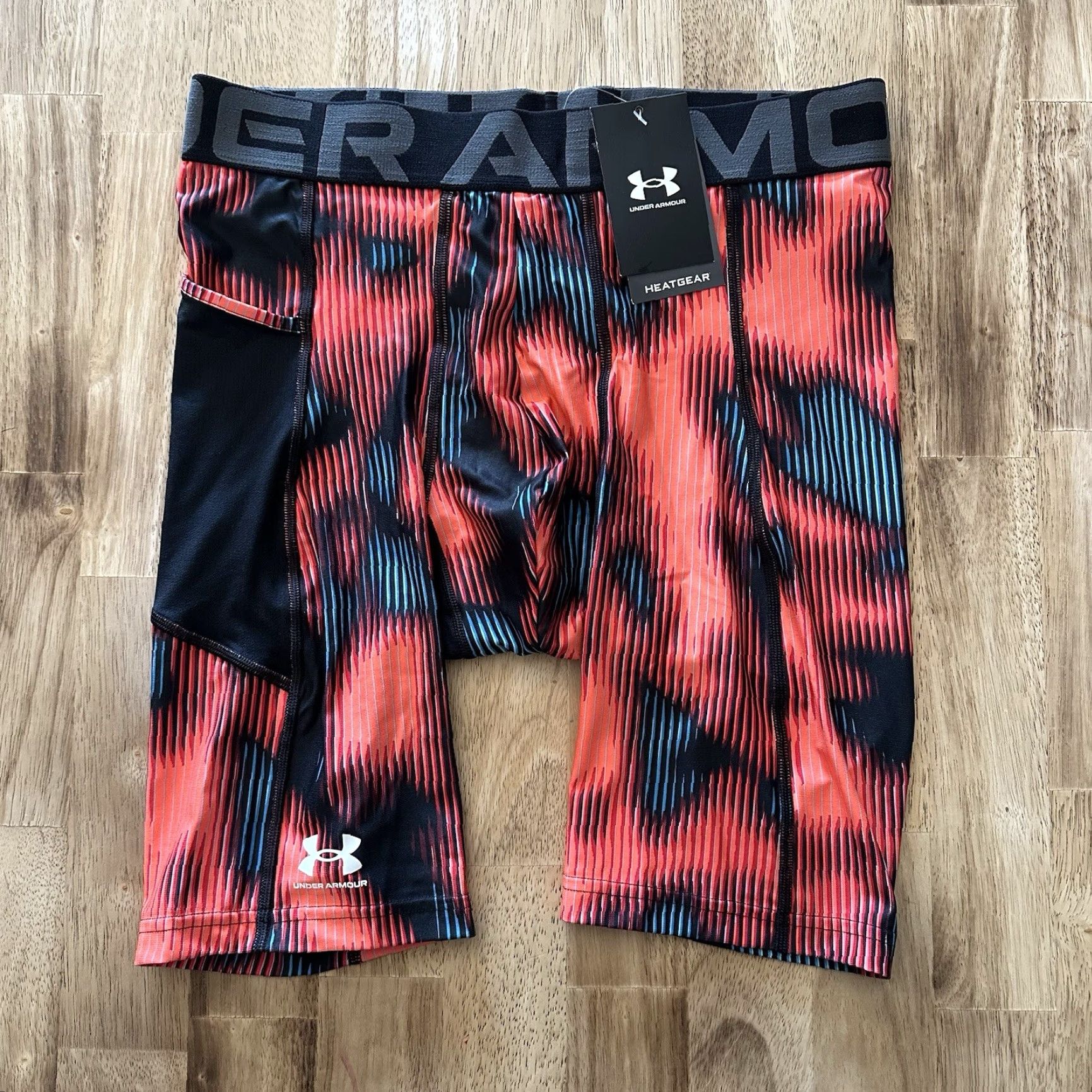 Under Armour Under Armour Long Shorts 10” Mens Compression Tights 1380919-628 S Red Size US 29 - 5 Thumbnail