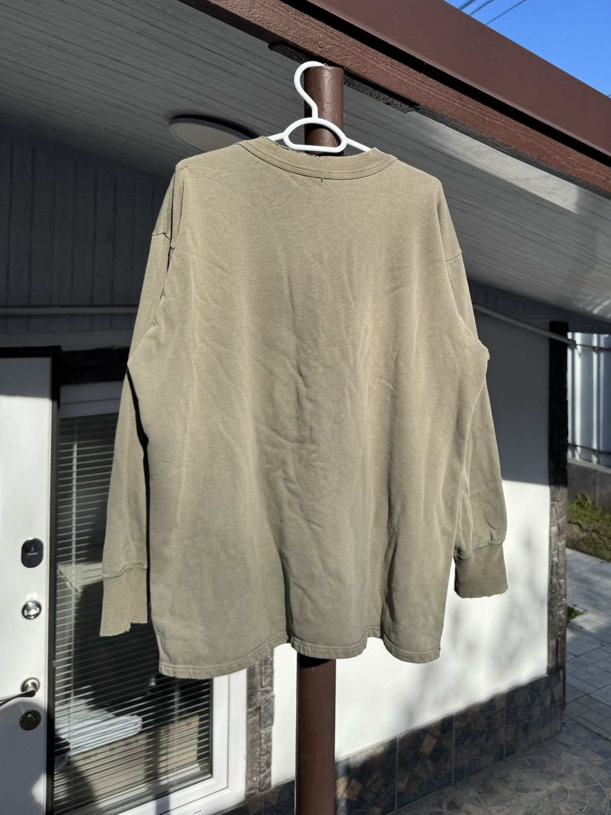 Other Balenciaga Type Blank Army Sweatshirt Size US L / EU 52-54 / 3 - 2 Thumbnail