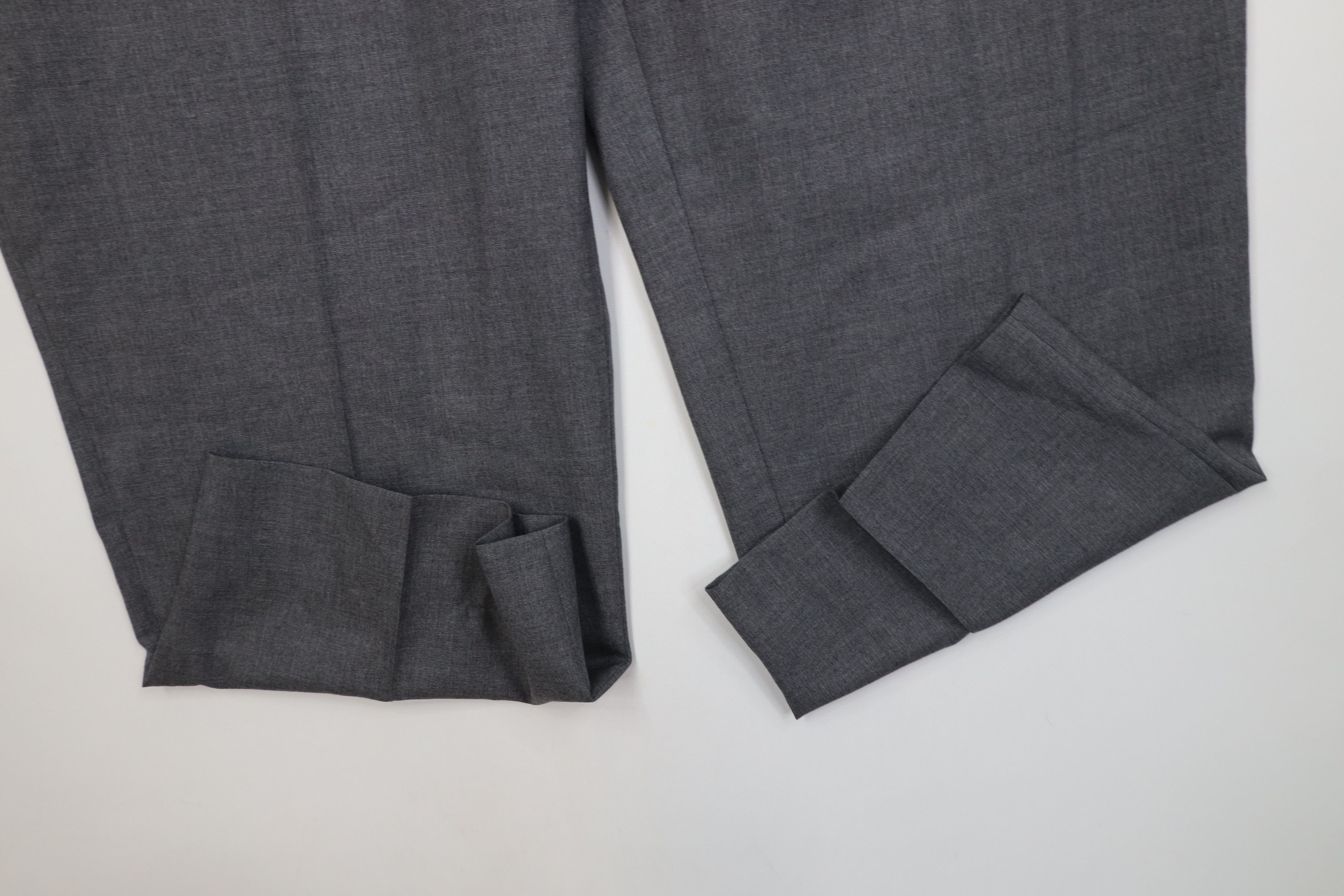 Vintage Vintage 90s Streetwear Wide Leg Chino Pants Heather Gray Size US 44 / EU 60 - 5 Thumbnail