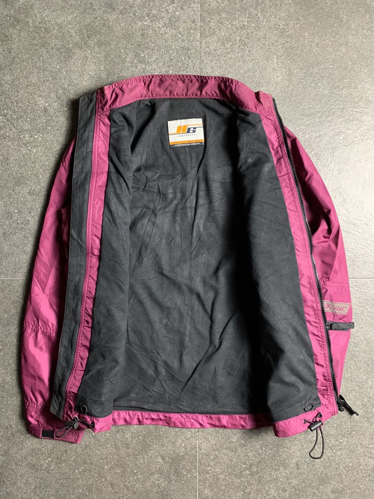 Hysteric Glamour 2000s Hysteric Glamour Heavy Duty Nylon Reflective Jacket Size US S / EU 44-46 / 1 - 10 Thumbnail