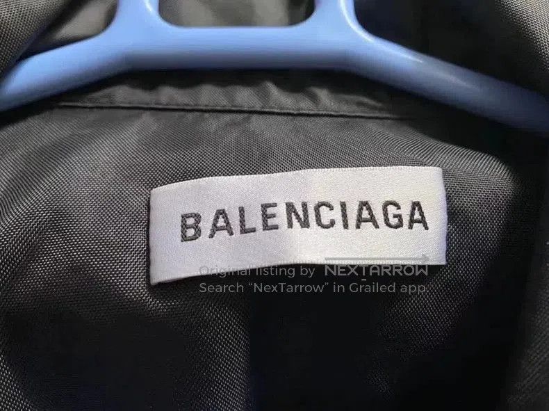 Balenciaga Balenciaga Denim Paneled Jacket. Size US L / EU 52-54 / 3 - 3 Thumbnail