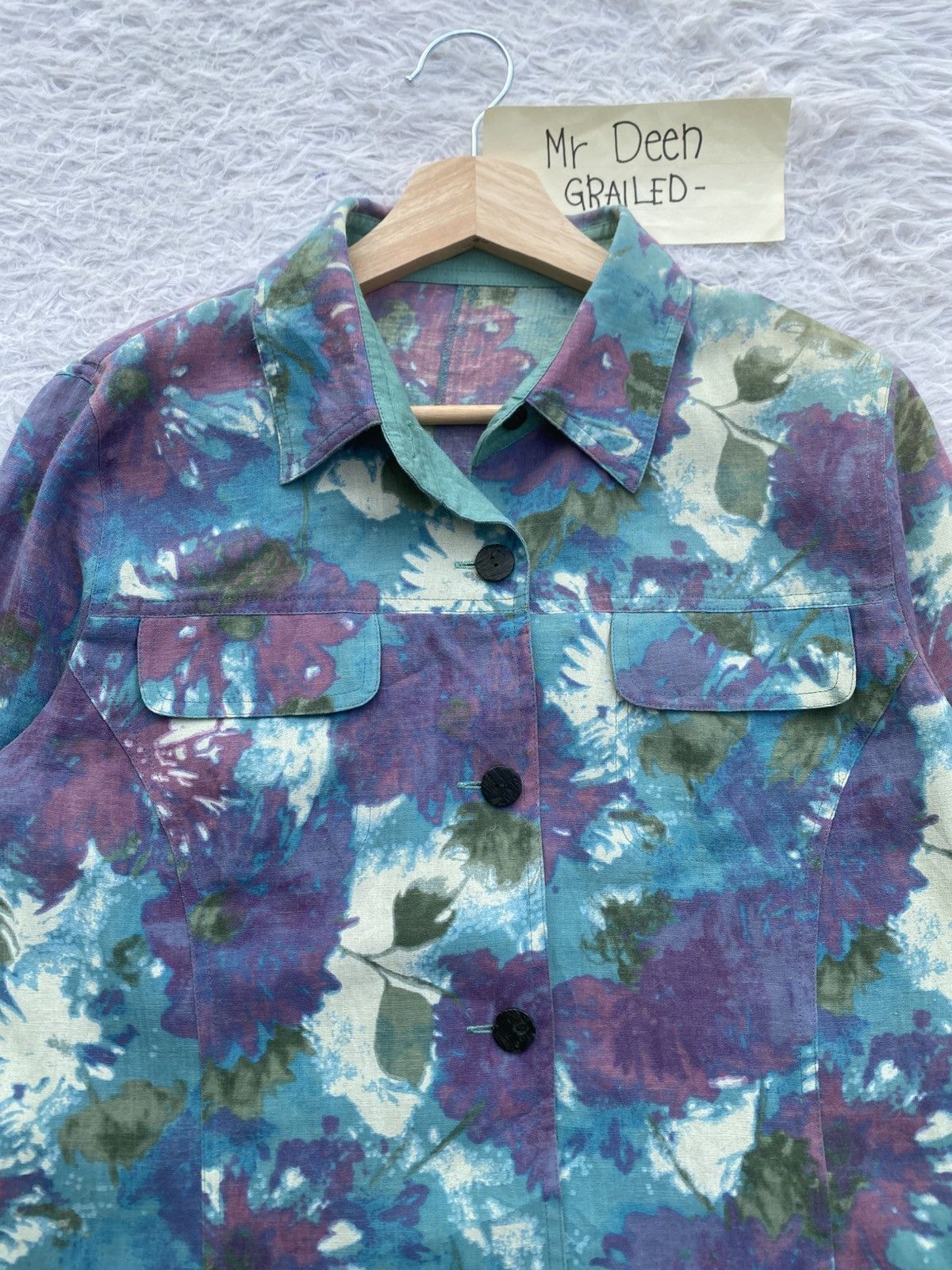 Longchamp Rare Longchamp Tie Dye Shirt Size M / US 6-8 / IT 42-44 - 8 Thumbnail