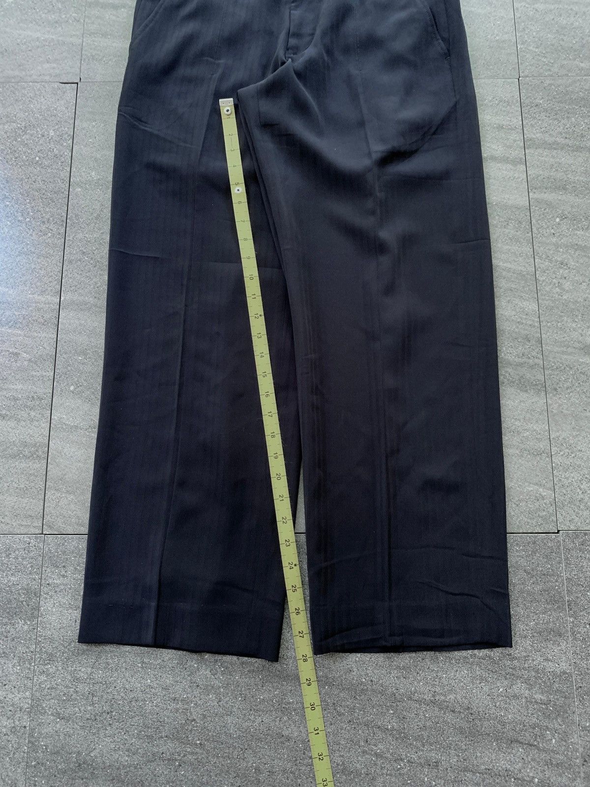 Armani Collezioni FREE TAX! Shadow Striped Trousers Size US 32 / EU 48 - 11 Thumbnail