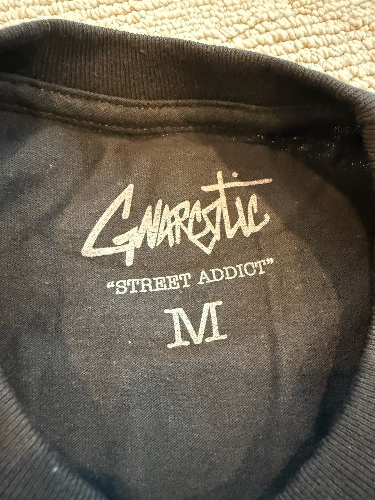Gnarcotic Gnarcotic Lil Gnar Smokers Club Black T-Shirt Medium Size US M / EU 48-50 / 2 - 5 Thumbnail