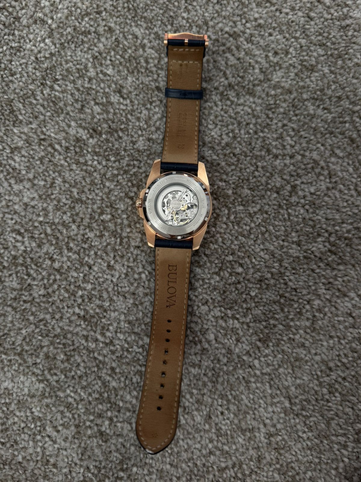 Bulova Bulova Men's Sutton Automatic Skeleton Dial Watch Size ONE SIZE - 2 Thumbnail