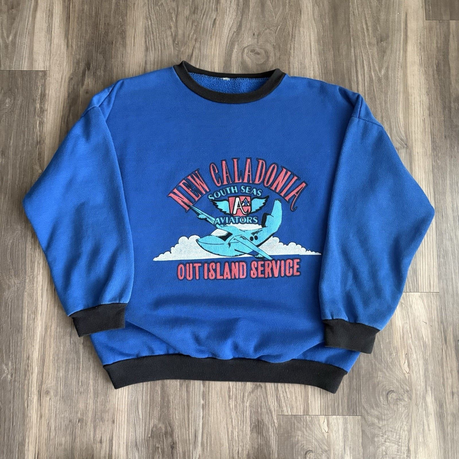 Vintage Vintage 1970s Two Toned Sweatshirt Men's Size S Size US S / EU 44-46 / 1 - 4 Thumbnail