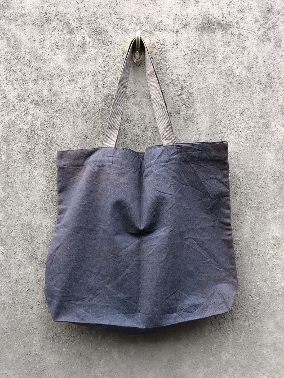 Yohji Yamamoto Yohji Yamamoto Tote Bag Big Logo Canvas Size ONE SIZE - 4 Thumbnail