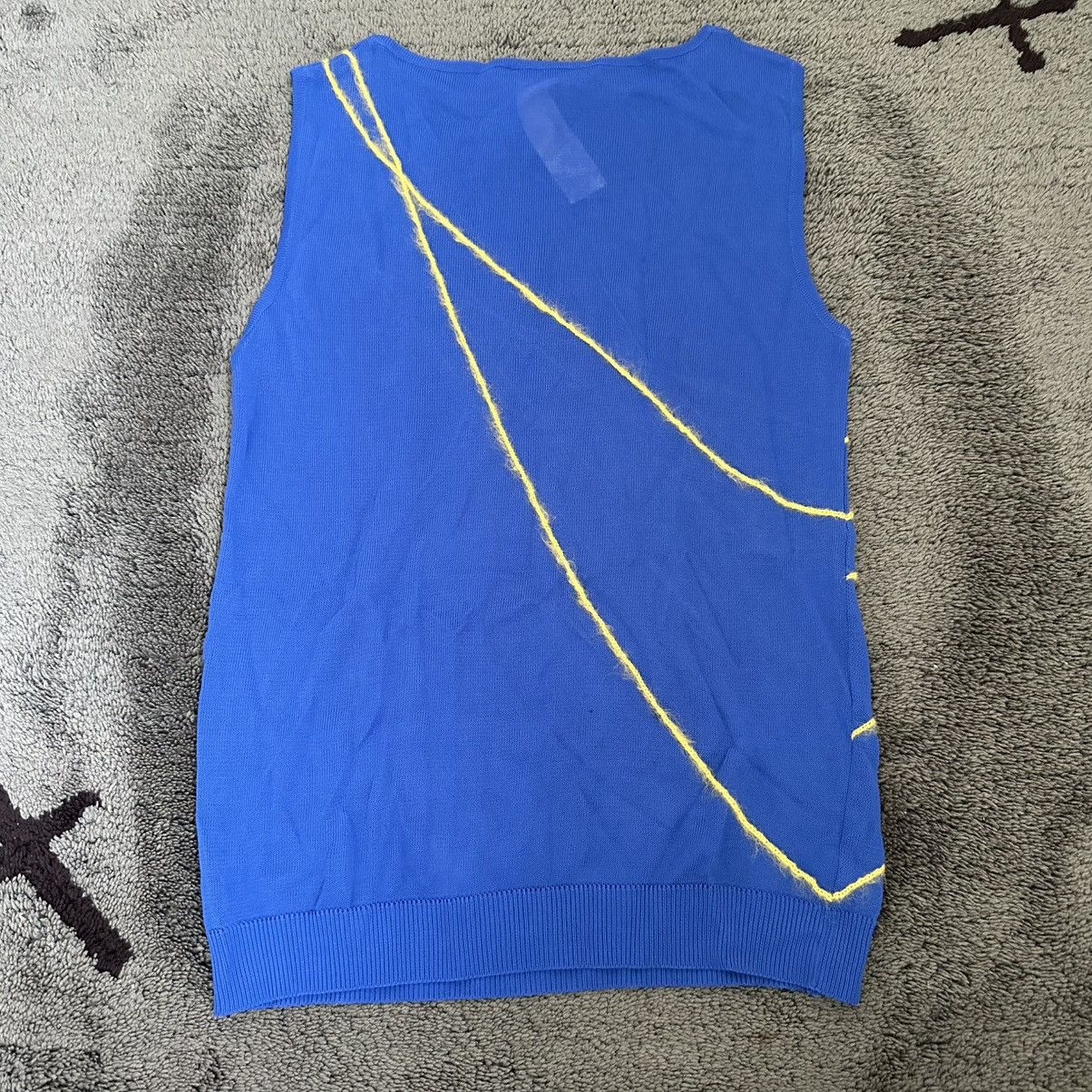 Versace Archive Gianni Versace Spring 1998 Yarn Knit Tank Top Size M / US 6-8 / IT 42-44 - 2 Thumbnail