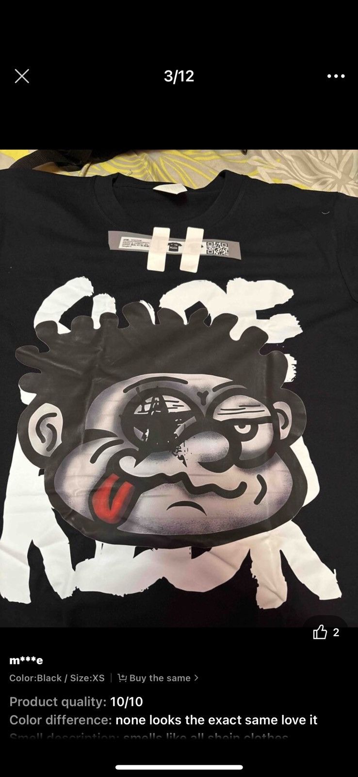 Other Y2k Style 220 Pure Cotton T-Shirt Size US S / EU 44-46 / 1 - 4 Thumbnail