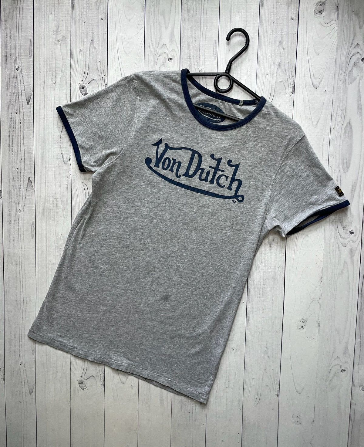 Von Dutch Vintage Von Dutch logo tee size M grey Size US M / EU 48-50 / 2 - 1 Thumbnail