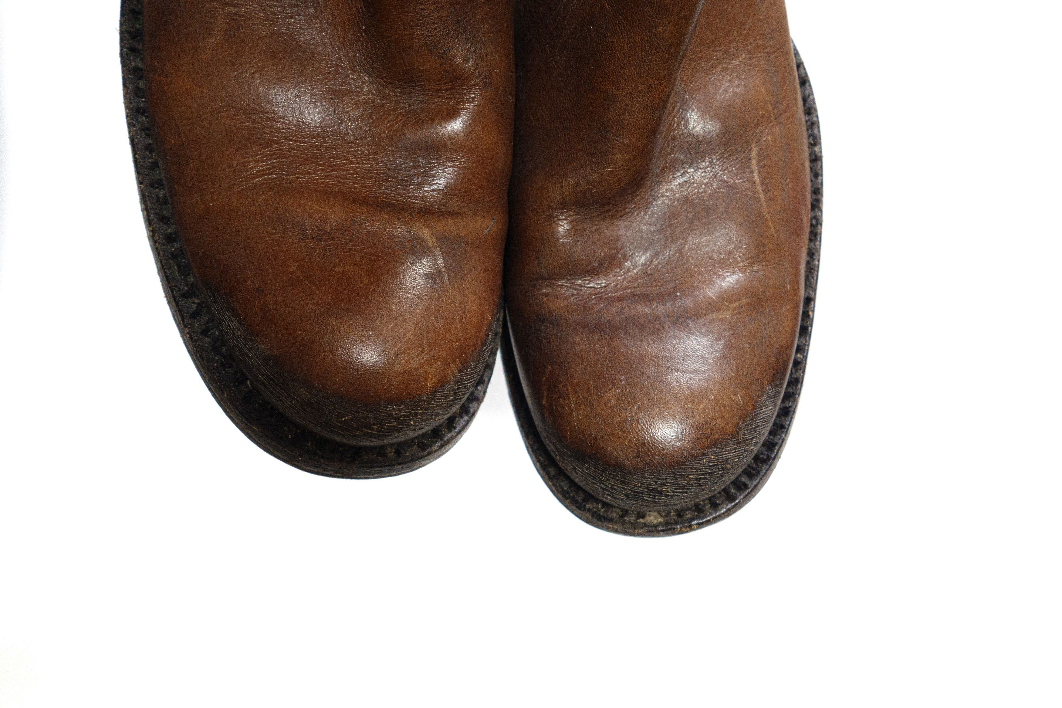 MoMA 00S Cowboy Leather Boots Vintage Size US 8.5 / IT 38.5 - 4 Thumbnail