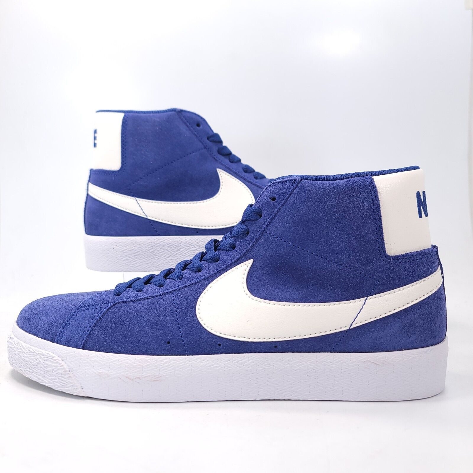 Nike Nike SB Zoom Blazer Mid Shoe Mens Size 9 864349-403 Blue Size US 9 / EU 42 - 6 Thumbnail