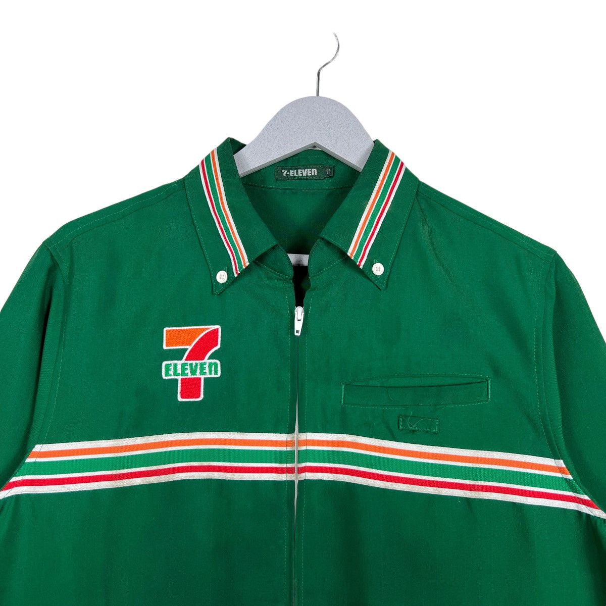 Japanese Brand 🔥 7eleven long sleeve work shirt Size US M / EU 48-50 / 2 - 3 Thumbnail
