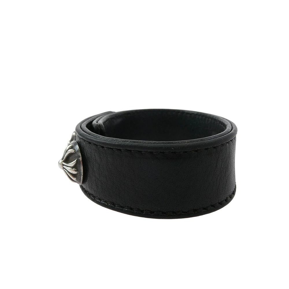 Chrome Hearts CHROME HEARTS 3 BUTTON 2 SNAP LEATHER BRACELET Size ONE SIZE - 2 Thumbnail