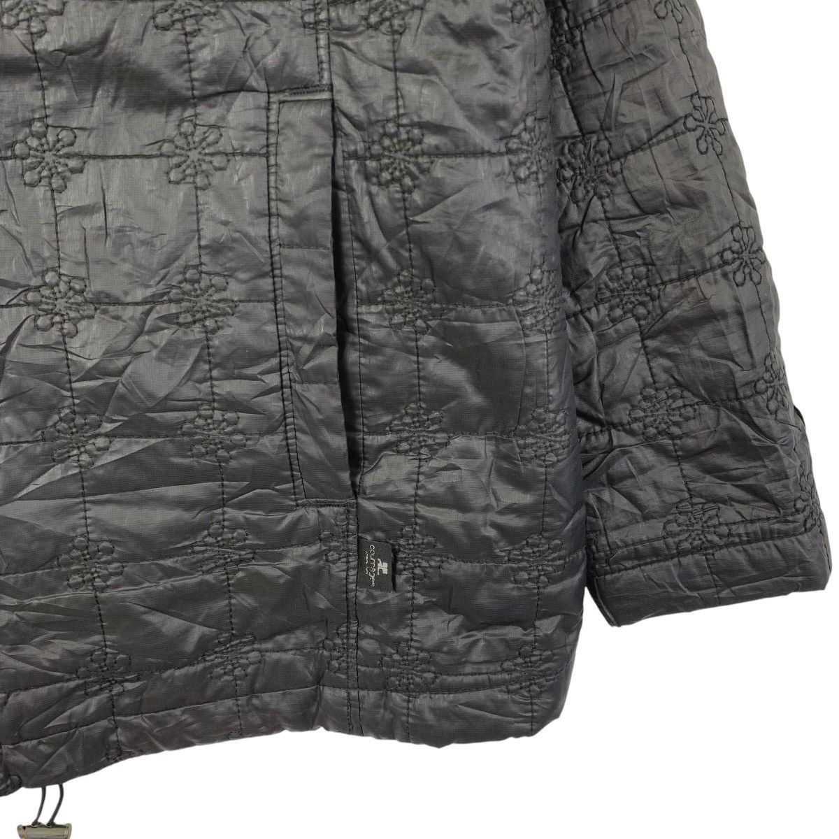Courreges Vintage Courrèges Paris Quilted Hooded Jacket Size US M / EU 48-50 / 2 - 5 Thumbnail