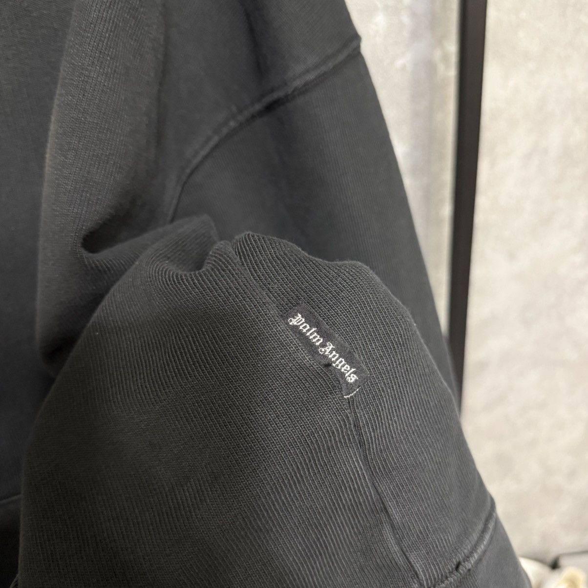 Palm Angels PALM ANGELS BLACK BURNING HOODIE Size US S / EU 44-46 / 1 - 6 Thumbnail