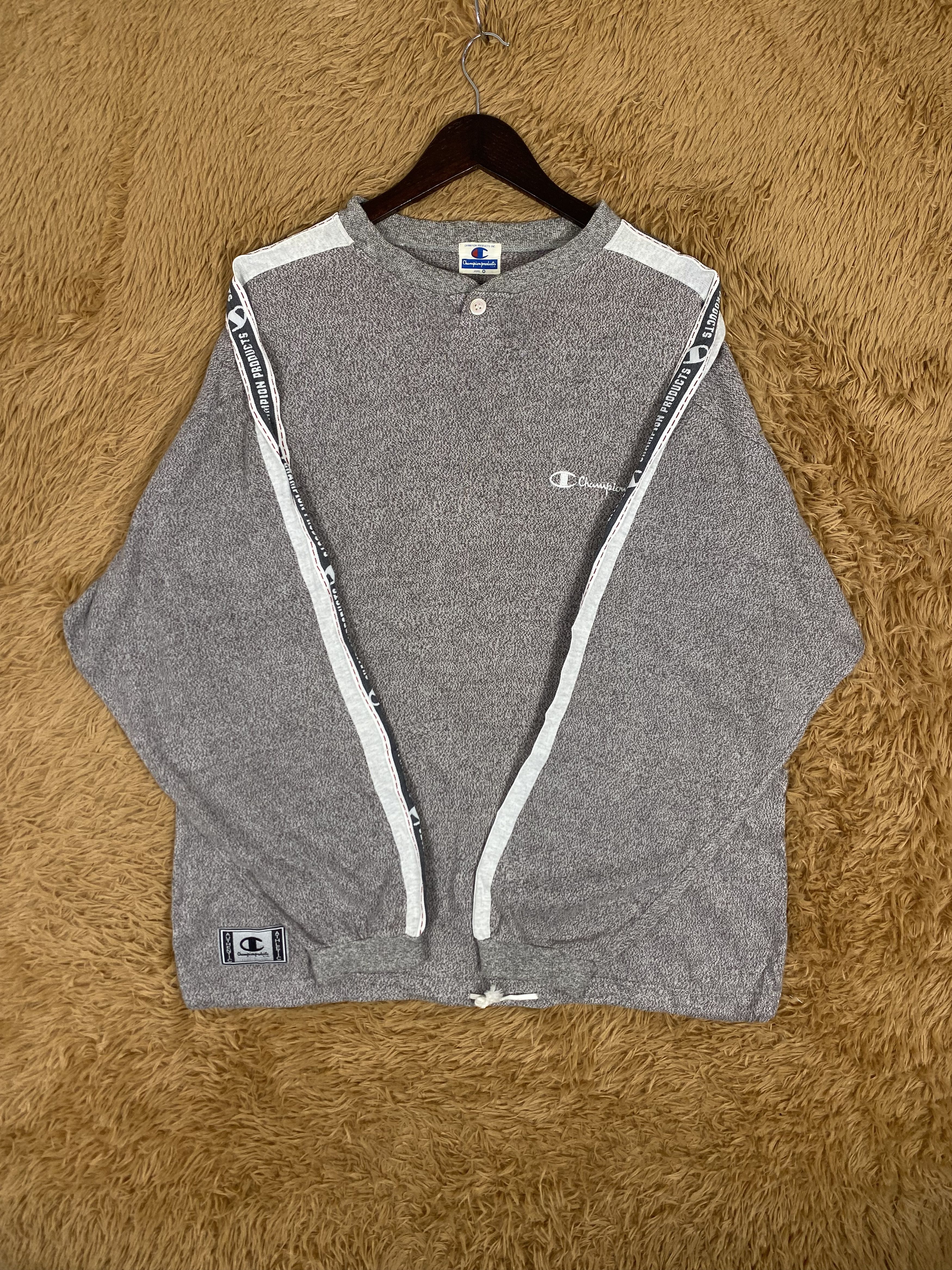 Champion Vintage Champion Tape Sleeve Sweatshirts PS0114 Size US L / EU 52-54 / 3 - 5 Thumbnail