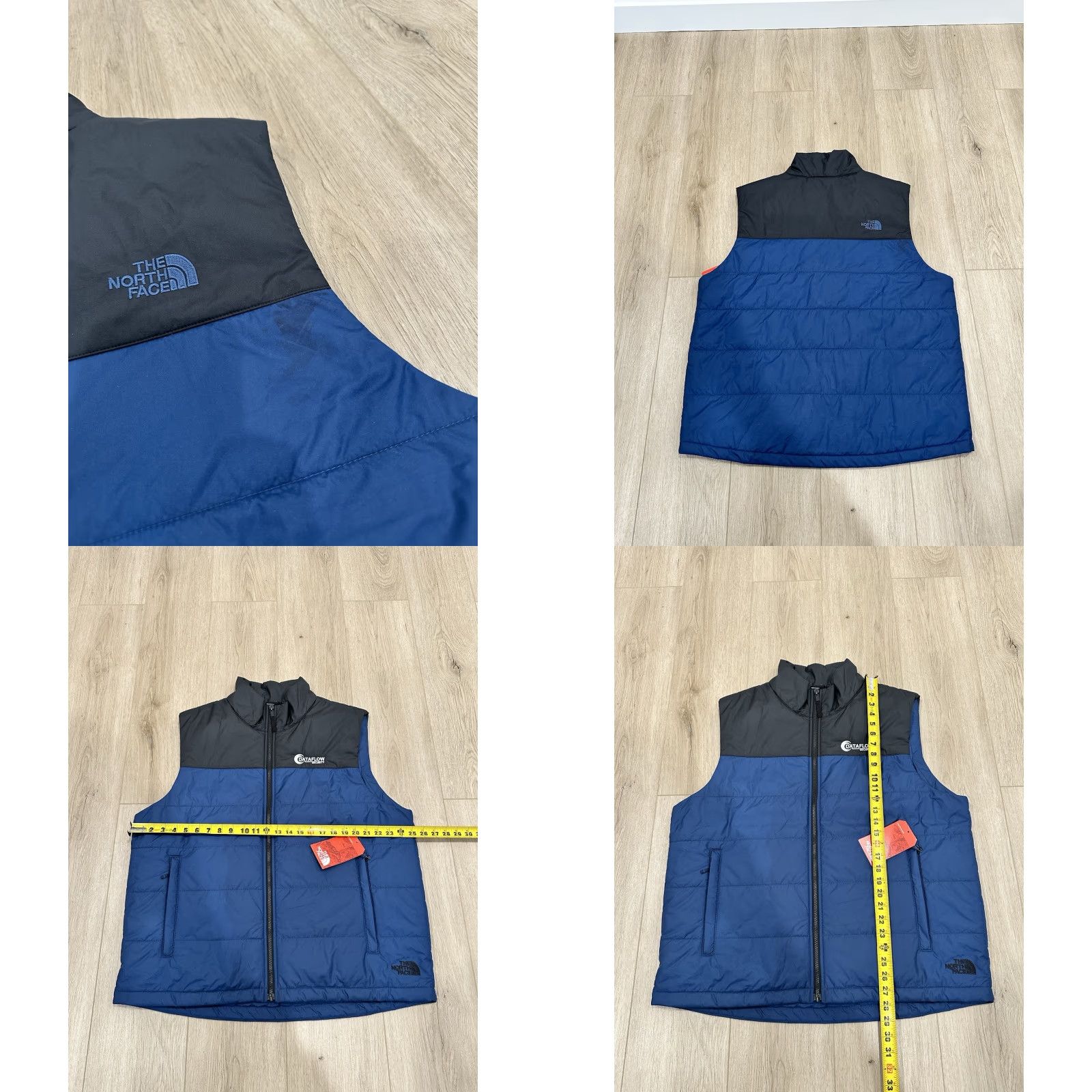 The North Face NWT The North Face Everyday Insulated Vest Black Blue Men’s XL Puffer Style Vest Full Zip Insulated Size US XL / EU 56 / 4 - 9 Thumbnail