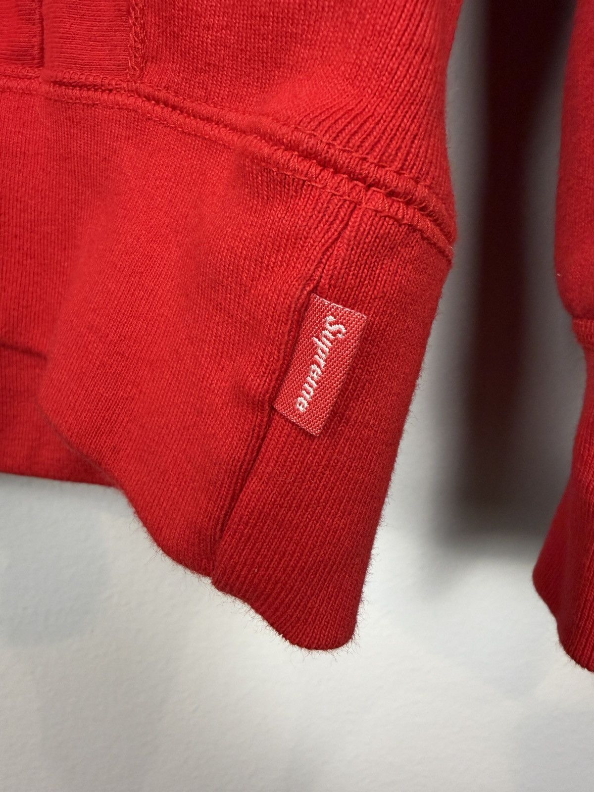 Supreme Supreme Quilted Leather S Logo Hoodie SS20 Size US L / EU 52-54 / 3 - 3 Thumbnail