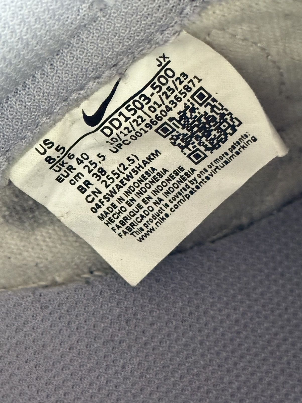 Nike Nike Dunk Low indigo haze sneakers Size US 8.5 / IT 38.5 - 7 Thumbnail