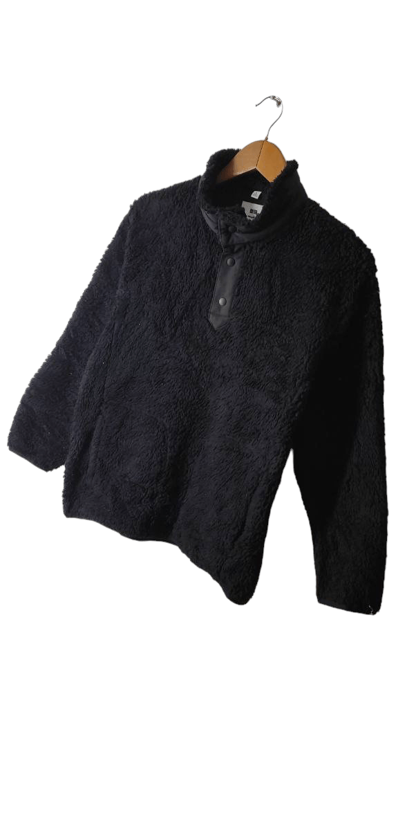 Uniqlo × White Mountaineering WHITE MOUNTAINEERING X UNIQLO SNAP BUTTON FLEECE JACKET Size US S / EU 44-46 / 1 - 6 Thumbnail