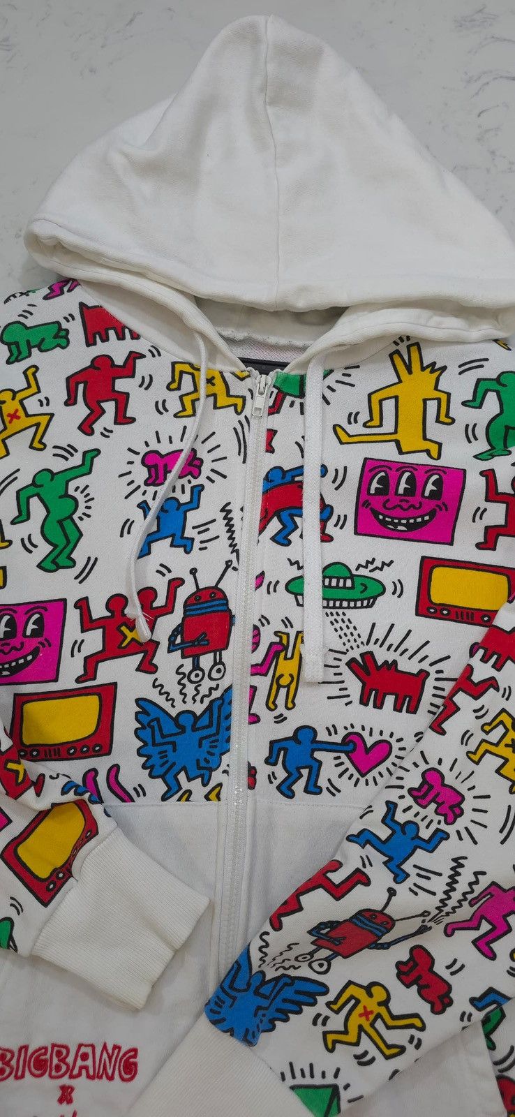 Keith Haring Keith Haring X BIGBANG Pull Over Hoodie Size US L / EU 52-54 / 3 - 3 Thumbnail