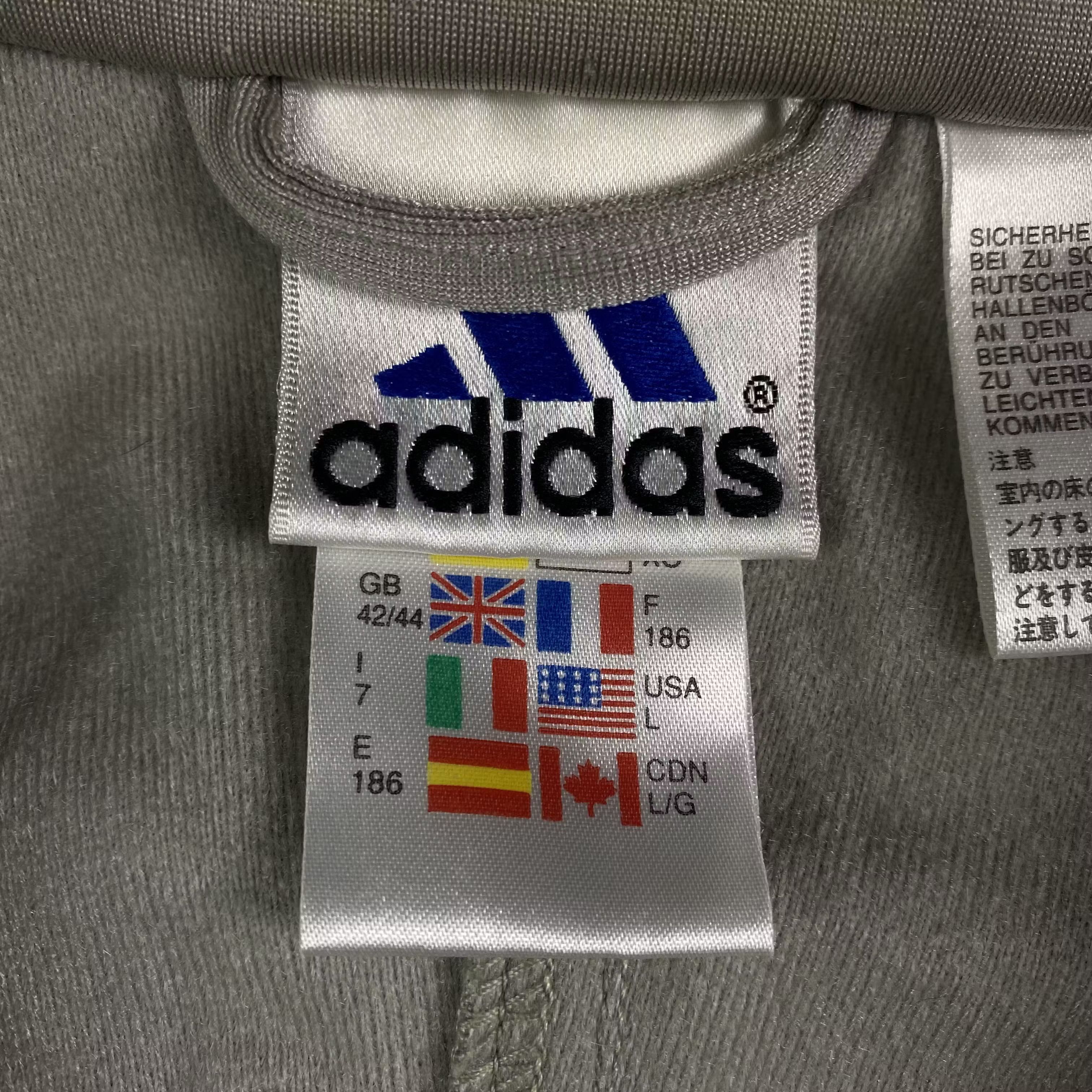 Adidas × Vintage Mens Adidas Vintage Track Jacket Size L Size US L / EU 52-54 / 3 - 4 Thumbnail